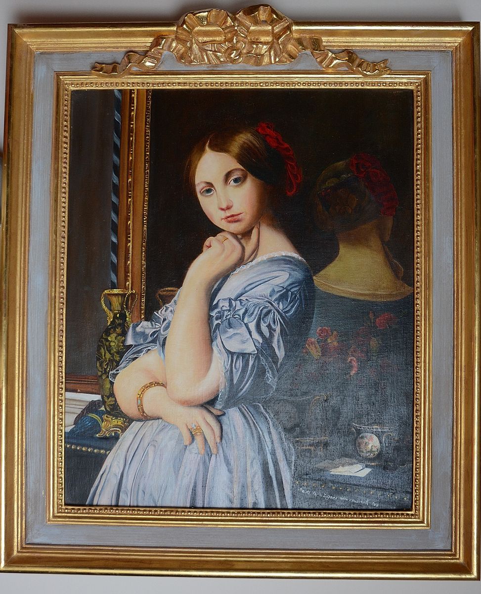 Exemple de peinture de portrait